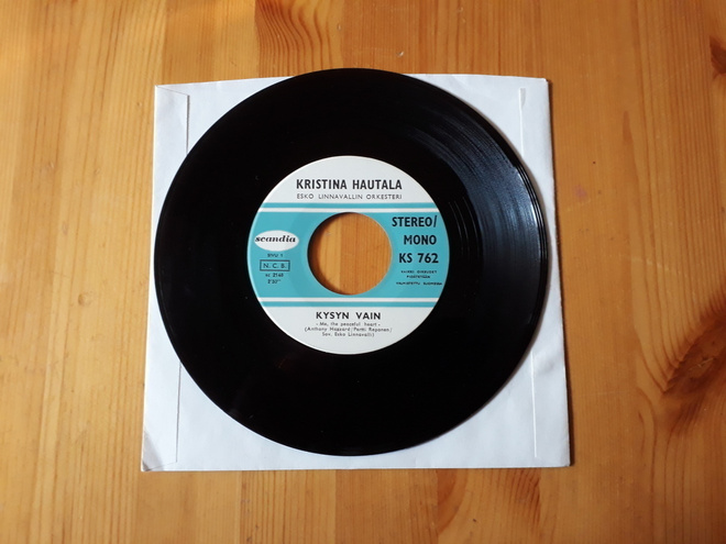 Kristina Hautala – Kysyn Vain 7" orig 1968