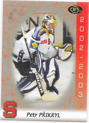 2002-03 OFS #12 Petr Prikryl , Sparta Praha MV