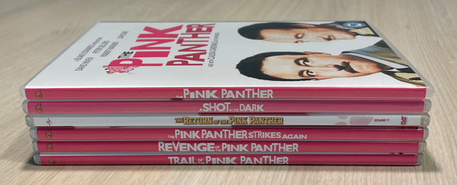 Vaaleanpunainen pantteri (1963-1982) Peter Sellers (7DVD)