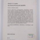 Erkki Louhio : Kansantalousoppi - pikkukuva 2
