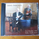 Arvo Saaristo & Pekka Ainali - Sans paroles - CD - pikkukuva 1
