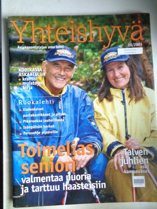 Yhteishyvä Nro 11/2001 (18.11)