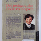 Siv Their : Det pedagogiska ledarskapet - pikkukuva 2