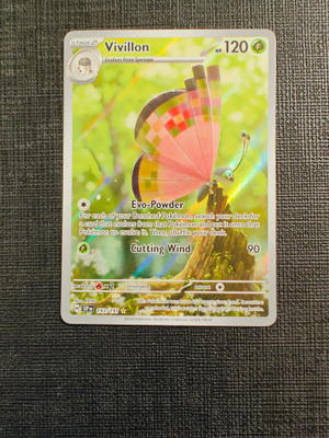 Vivillon 193/191 Surging Sparks Illustration Rare