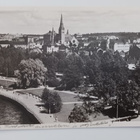 Tampere, näkymä kaupunkiin, Tuomiokirkko, p. 1944 - pikkukuva 1