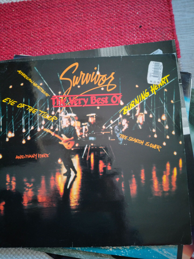 Survivor vinyyli The very best of