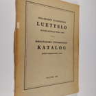 Helsingin yliopiston luettelo syyslukukautena 1960 - pikkukuva 1