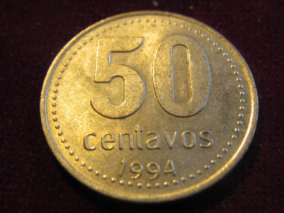 50 centavos 1994 Argentiina