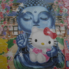 Hello Kitty minipyyhe Nara – vain Japanissa – Sanrio Co. - pikkukuva 2