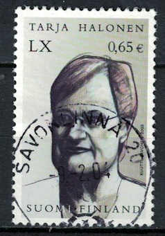 Tarja Halonen 60, 2003, siisti
