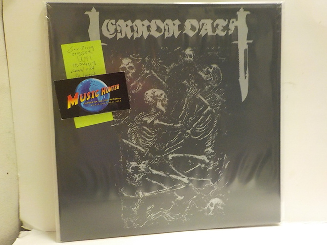TERROR OATH - S/ T SAKSA 2019 REISSUE UUSI LP