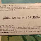 UUDET ASEET TÄYSI SARJA 120 ERILAISTA - pikkukuva 2