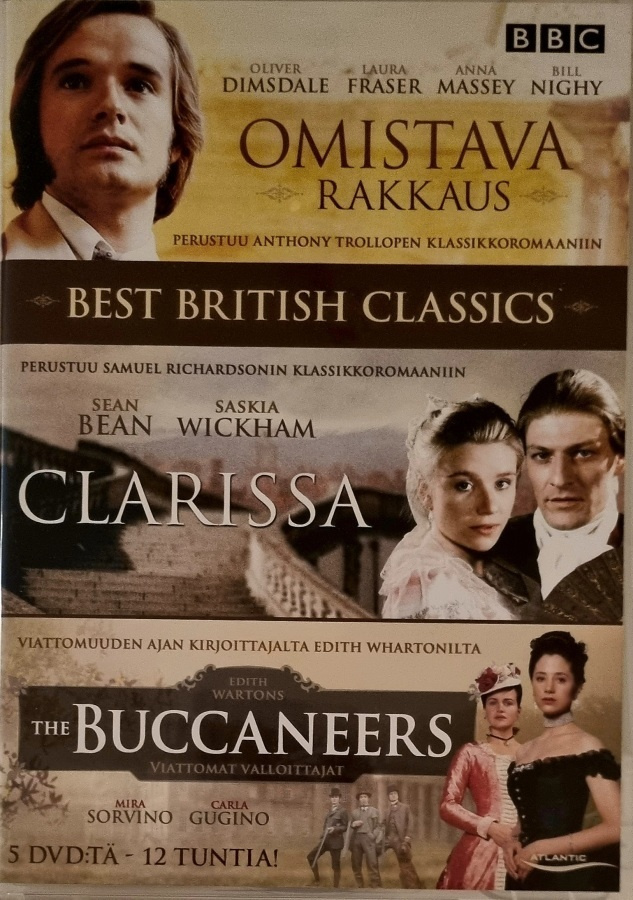 OMISTAVA RAKKAUS, CLARISSA & THE BUCCANEERS DVD (5 DISCS)