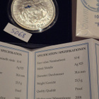 HOPEAraha 10 euroa 2008, Suomen lippu Proof, Ag925, 25,5g - pikkukuva 3