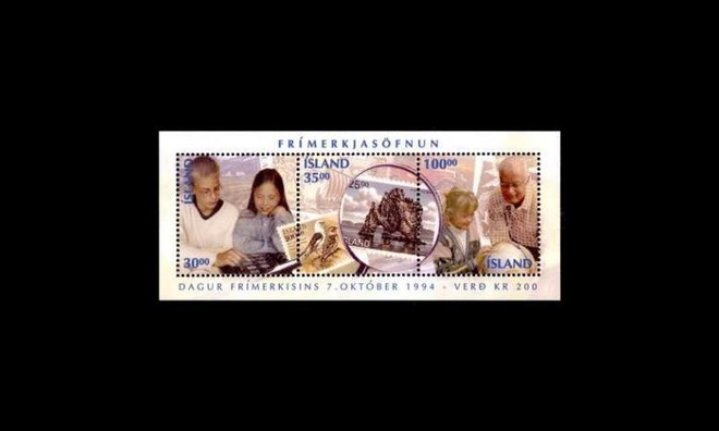 Islanti 812-4BL17 ** Postimerkin päivä (1994)