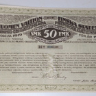 Suomen Valtio palkinto-obligaatiolaina 50 Markkaa 1919 - pikkukuva 1