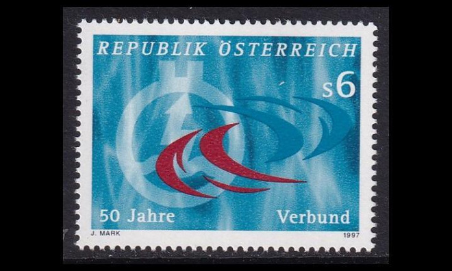 Itävalta 2214 ** Osuuskunnat 50v (1997)