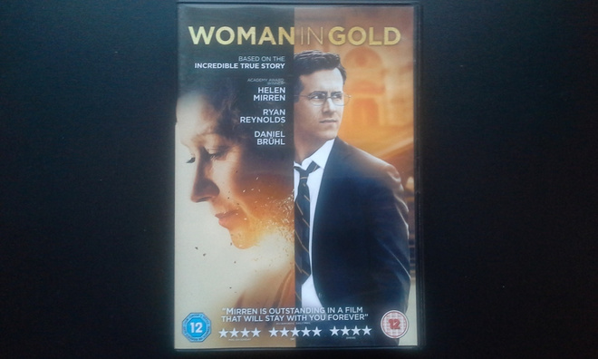 DVD: Woman in Gold / Kultainen Nainen (Helen Mirren 2015) UK