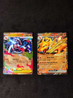 Pokémon PROMO Mega Charizard EX 29 & Charizard EX 161