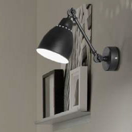 Ideal-lux Newton AP 1 Seinävalaisin musta