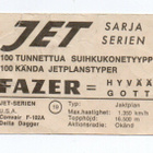 Purkkakuva Fazer JET n:o 19 Hävittäjä. USA - pikkukuva 2