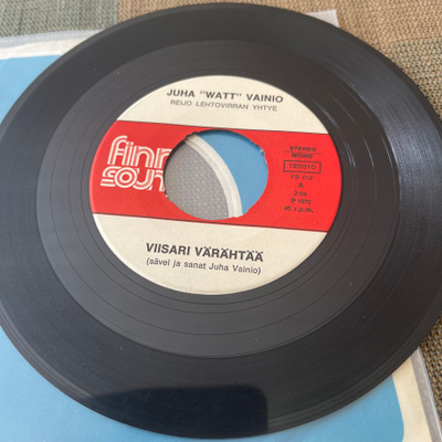 JUHA ” WATT ” VAINIO: Viisari värähtää * Vanhat….*FIN 1972