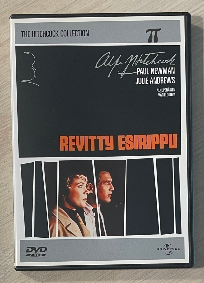 Alfred Hitchcock: REVITTY ESIRIPPU (1966) Paul Newman (UUSI)