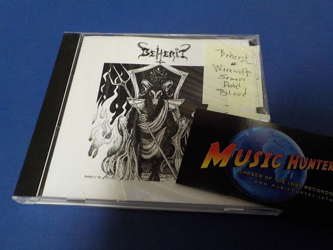 BEHERIT - WEREWOLF SEMEN AND BLOOD CD