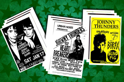 JOHNNY THUNDERS - postikorttisetti   (Upea Lahja!) #1