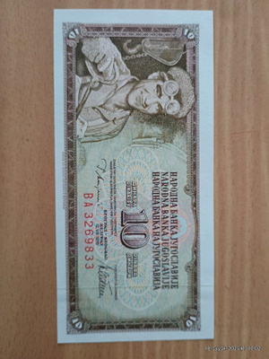 JUGOSLAVIA 10 DINARA
