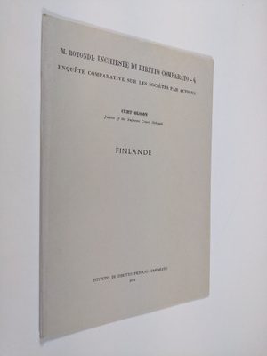 Curt Olsson : Finlande : M.Rotondi : Inchieste di diritto...