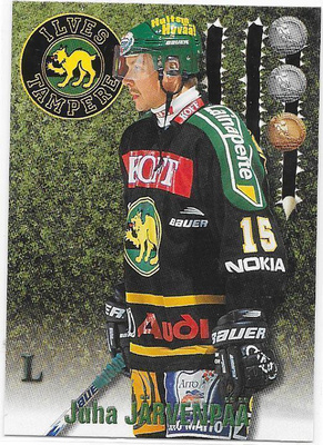 1998-99 CardSet #96 Juha Järvenpää Ilves
