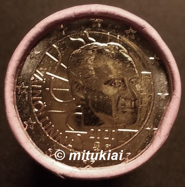 Suomi 2 euro 2020 juhlaraha Väinö Linna, UNC