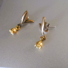 Kalevala Kielo korvakorut pronssi - pikkukuva 2