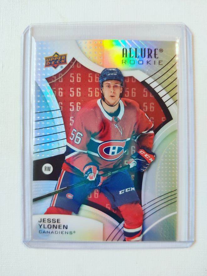 Jesse Ylönen - 21-22 UD Allure Rookie Jersey Number /199