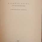 Leo Perutz ja Paul Frank: Salattu voima, Karisto 1930. 189 s - pikkukuva 4