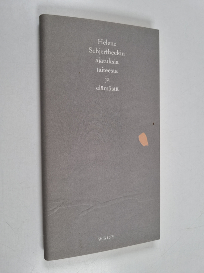 Helene Schjerfbeck : Helene Schjerfbeckin ajatuksia taite...