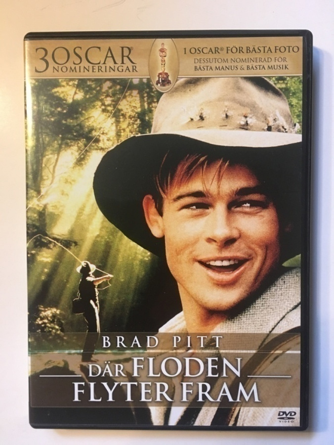 JA KESKELLÄ VIRTAA JOKI, DVD, Redford, Pitt