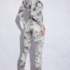 Denim/farkku -kuosinen jumpsuit kissapuku oloasu M ALE -9€ - pikkukuva 3