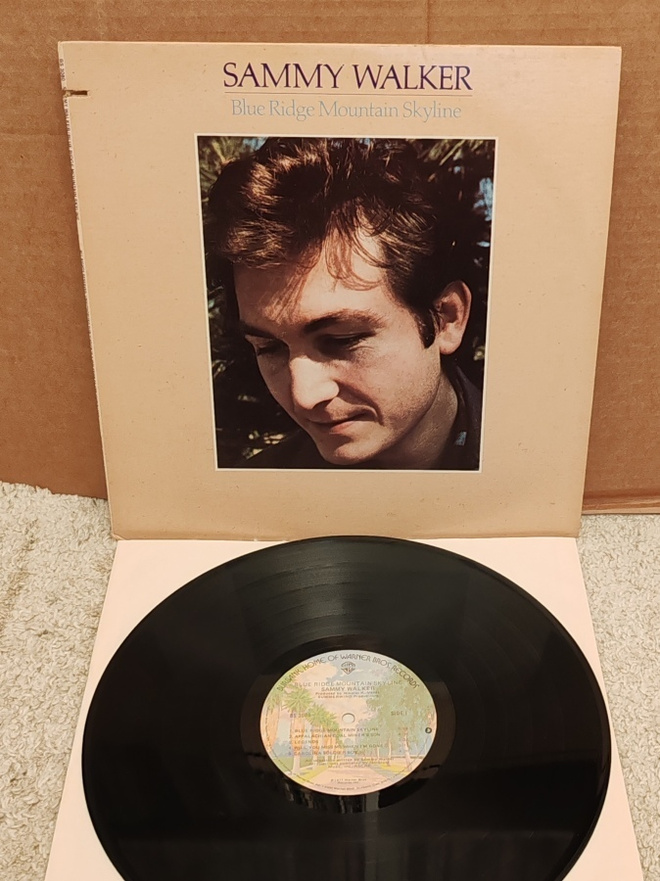 Sammy Walker Blue Ridge Mountain Skyline lp