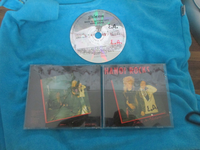 HANOI ROCKS - back to mystery city : JHNCD 3023