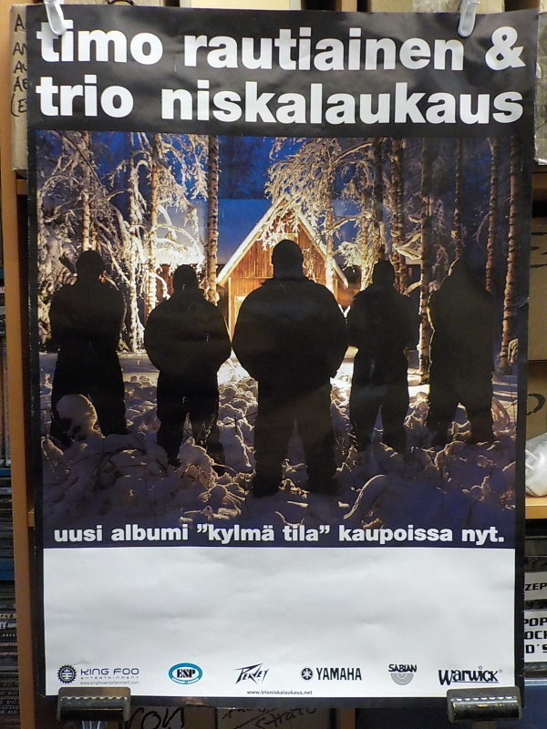TIMO RAUTIAINEN & TRIO NISKALAUKAUS KEIKKAJULISTE 70X50