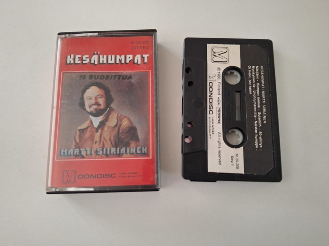 MARTTI SIIRIÄINEN - KESÄHUMPAT c-kasetti