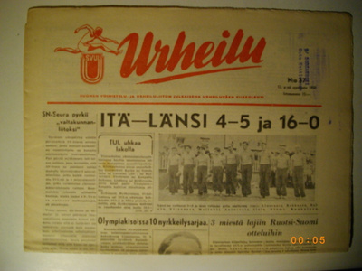 Urheilu lehti Nro 37/1950 (5.11)