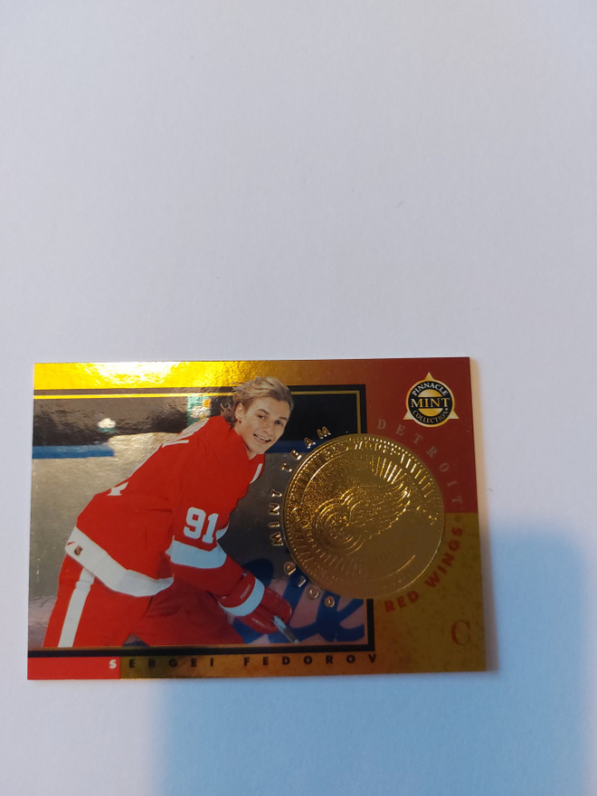 1997-98 Pinnacle Mint Gold Team #14 Sergei Fedorov