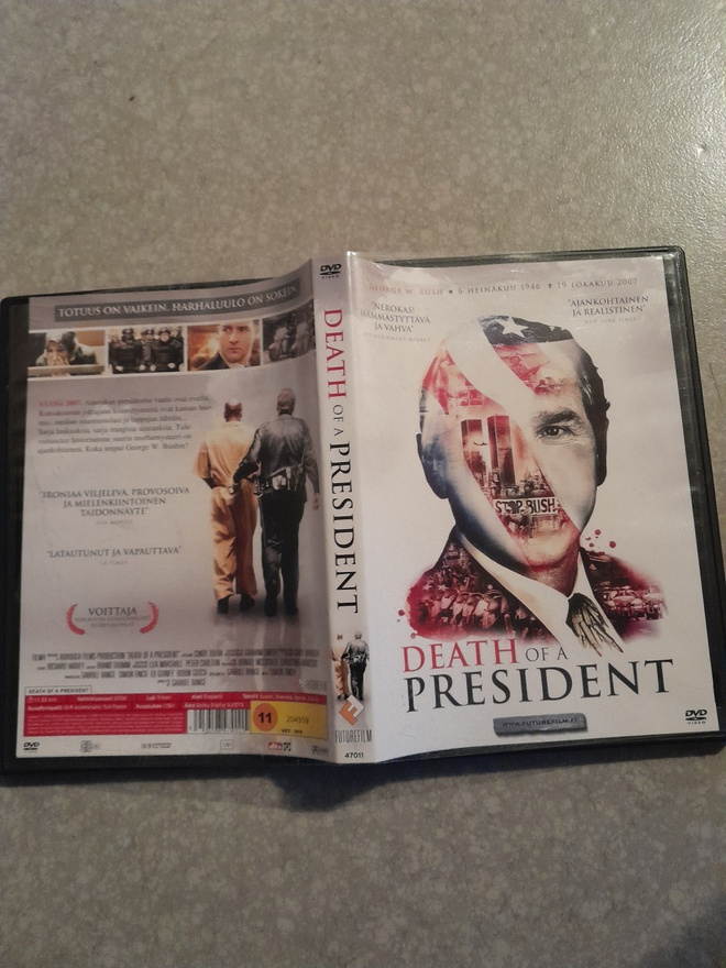 Death of a president dvd