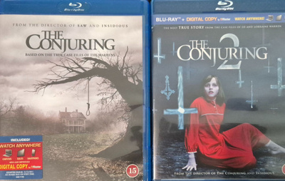 The Conjuring 1 ja 2 -Blu-Ray