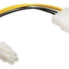 Bandridge Virtakaapeli Molex Uros - P4 Naaras, 0.15m *UUSI* - pikkukuva 2