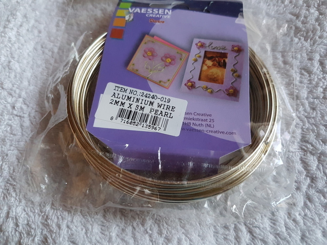 ALUMIINILANKA 2MM X 5M PEARL