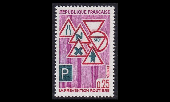 Ranska 1615 ** Liikenneturvallisuus (1968)